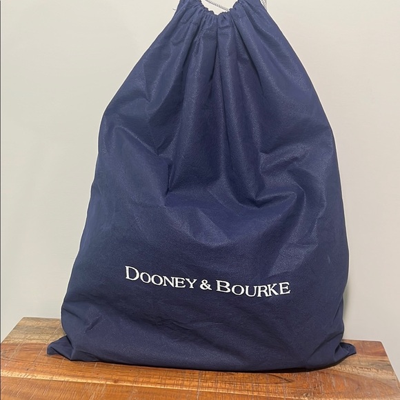 Dooney & Bourke Burgundy Fall Suede Leather Women's Bag and Matching Wallet Set - Picture 14 of 14